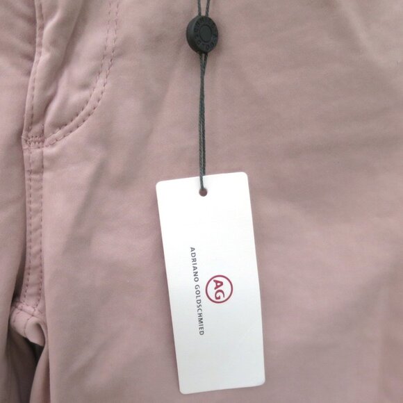 AG Cigarette Prima Mid Crop Jeans Rose Quartz Pink Size 25 - Picture 7 of 13